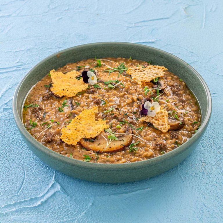 Portobello Mushroom Risotto